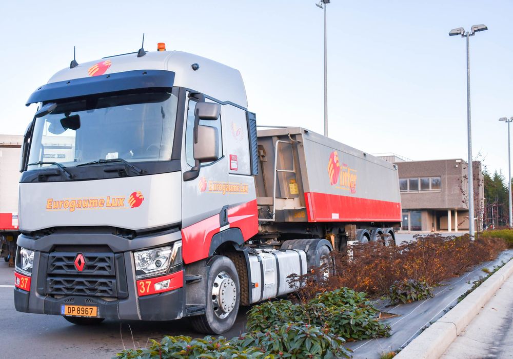 Eurogaume Lux tipper semi-trailer