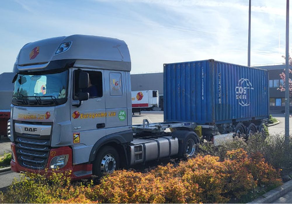 Eurogaume Lux container chassis