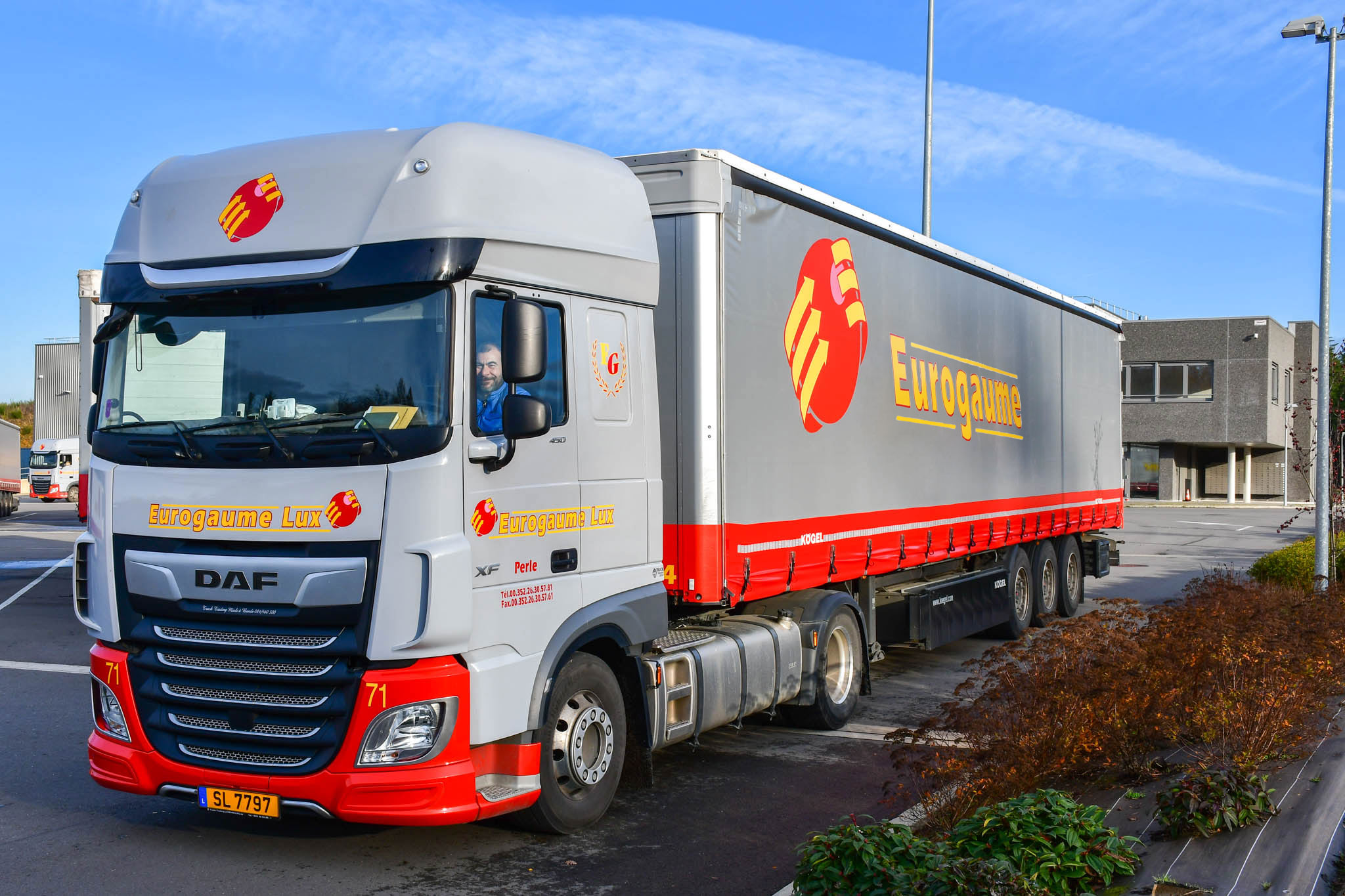 tarpaulin semi-trailer transport - tautliner